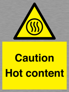Caution Hot content